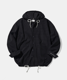 Diamond Layla（ダイアモンドレイラ）の「Taylor Hooded Twill Cotton Shirt S144  Black（シャツ/ブラウス）」