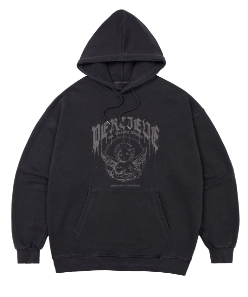DYSFUNCT(ディスファンクト)の「ANGELIC PIGMENT HOODIE(CHARCOAL)(パーカー・レディース・その他・MEDIUM/LARGE/X-LARGE)」の1枚目の写真
