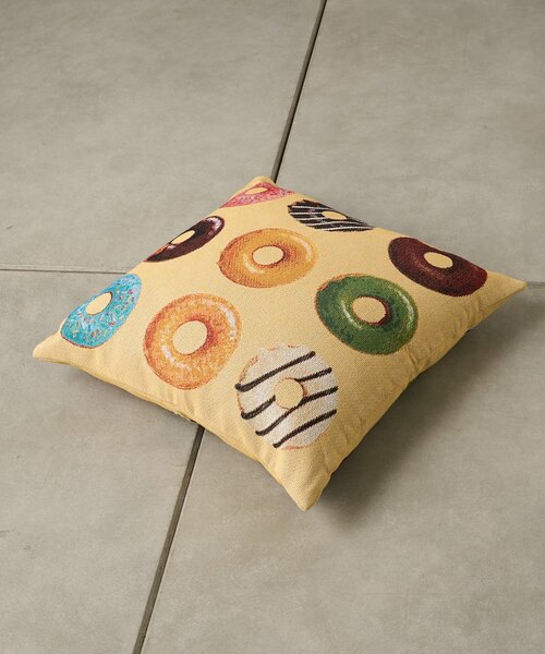 BIRTHDAY BAR(バースデイバー)の「≪BIRTHDAY BARオリジナル≫【B-DAY DONUTS】ドーナッツクッションカバー(クッション/クッションカバー・レディース・アイボリー・0)」の3枚目の写真
