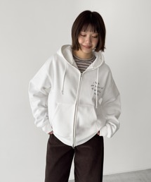 via j  ボアパーカー  canal jean CANAL JEAN（キャナルジーン）の「via j(ヴィアジェイ) ボアZIP