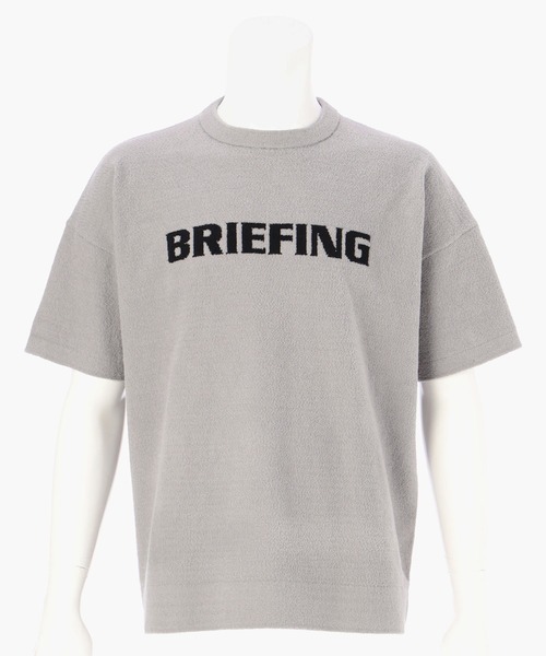⭐️BRIEFING Mサイズ ライトグレー セーター ブランド古着】BRIEFING｜ブリーフィング（メンズ）のニット/セーター