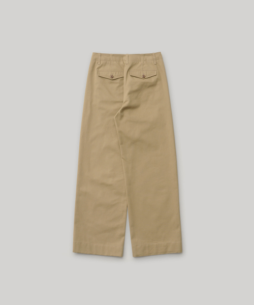 ANOTHER OFFICE WOMEN（アナザー オフィス ウーマン）の「w. Officer Chino Pants (Khaki)（その他パンツ・レディース・その他・34/36）」の3枚目の写真