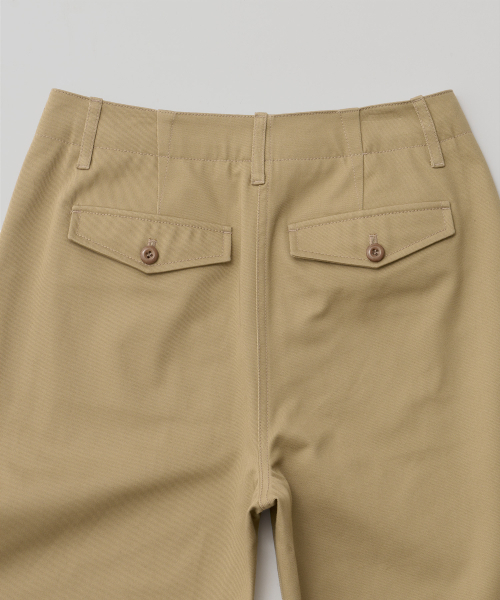 ANOTHER OFFICE WOMEN（アナザー オフィス ウーマン）の「w. Officer Chino Pants (Khaki)（その他パンツ・レディース・その他・34/36）」の6枚目の写真