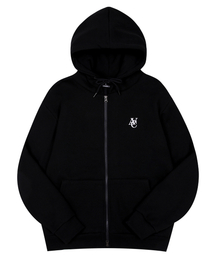 ANOTHER ARCHIVE（アナザーアーカイブ）の「オーバーラップ2WAYフードジップアップ_ブラック（パーカー）」