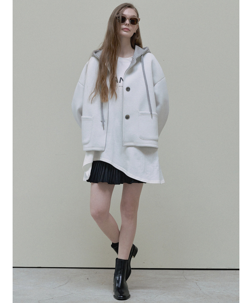 AVANT-G(アバン)の「A-line Mini Pleated Skirt - black(スカート・レディース・その他・FREE)」の4枚目の写真