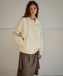 OURO（アウロ）の「RODEO JUMPER [ ECRU ]（ナイロンジャケット）」