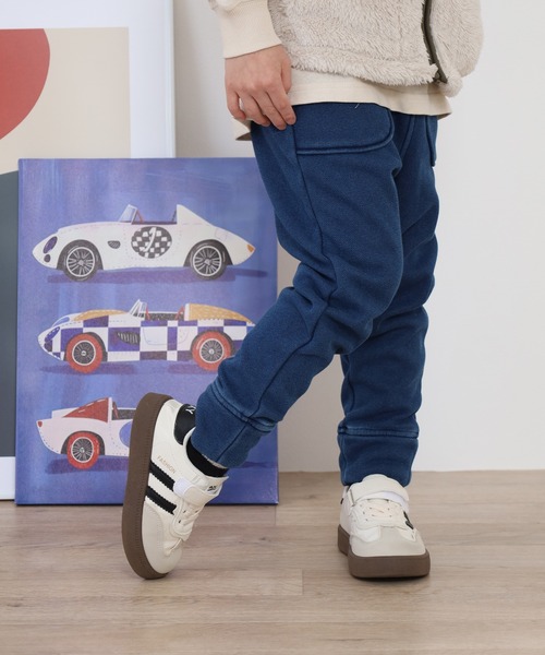 OMNES(オムネス)の「ストレッチ裏シャギー起毛ロングパンツ KIDS(その他パンツ・キッズ・チャコール/ブルー系その他2/ブルー系その他/ブラック・110cm/100cm)」の11枚目の写真