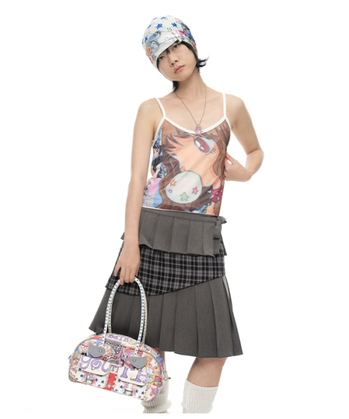 youthbath（ユースバース）の「YB x Oliwa Graphic Wings Shoulder Bag