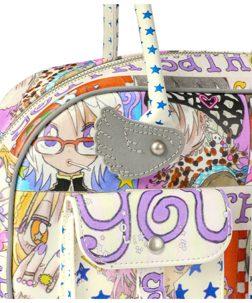 youthbath（ユースバース）の「YB x Oliwa Graphic Wings Shoulder Bag
