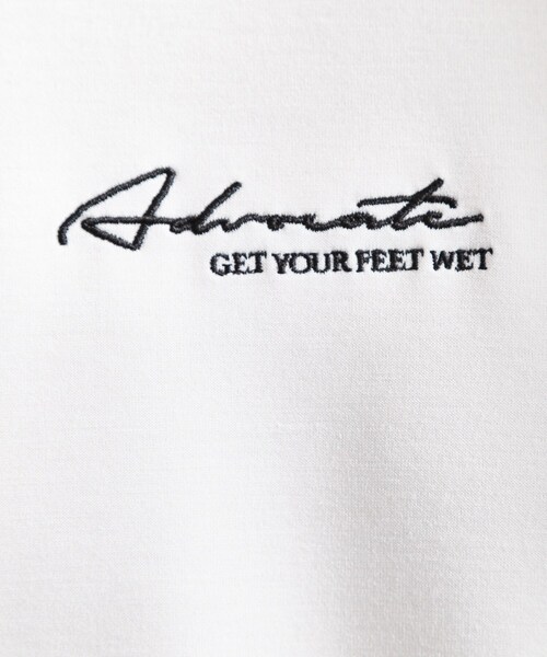 THE SHOP TK （ザ ショップ ティーケー ）の「【クリーンで大人っぽい】ロゴスウェット 洗濯機OK（スウェット・メンズ・ライトグレー/ブラック/オフホワイト・03/02/04）」の7枚目の写真