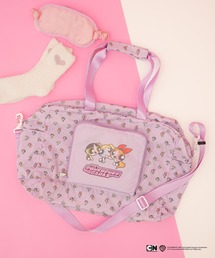 SALON de RUBAN（サロンドルヴァン）の「【SALON de RUBAN / サロン ド ルヴァン】 パワーパフ ガールズ　折りたたみボストンバッグ　限定アイテム（ボストンバッグ）」