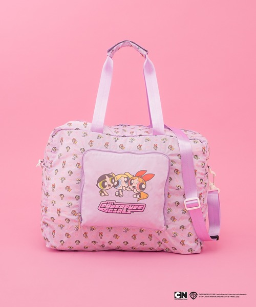 SALON de RUBAN(サロンドルヴァン)の「【SALON de RUBAN / サロン ド ルヴァン】 パワーパフ ガールズ 折りたたみボストンバッグ 限定アイテム(ボストンバッグ・レディース・パープル・FREE)」の14枚目の写真