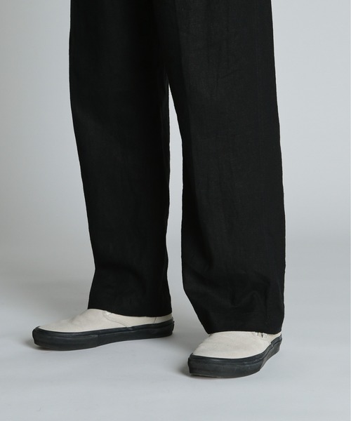 schott（ショット）の「Schott/ショット/LINEN TROUSERS/リネン トラウザー（スラックス・メンズ・ブラック/カーキ/ベージュ・30/32/34/36）」の10枚目の写真