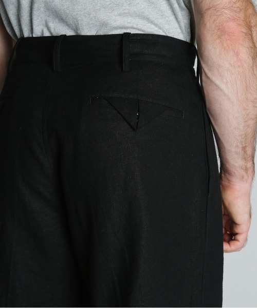 schott（ショット）の「Schott/ショット/LINEN TROUSERS/リネン トラウザー（スラックス・メンズ・ブラック/カーキ/ベージュ・30/32/34/36）」の12枚目の写真