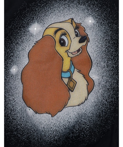 Little sunny bite（リトルサニーバイト）の「/little sunny bite Disney collection/lady & tramp zip hoodie（パーカー・レディース・ブラック/ピンク/ホワイト・MEDIUM/SMALL）」の19枚目の写真