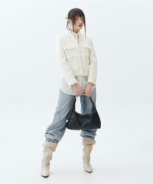 SAND MUSEUM（サンドミュージアム）の「CACTUS HOBO BAG MINI [Black]（ショルダーバッグ・レディース・その他・FREE）」の5枚目の写真