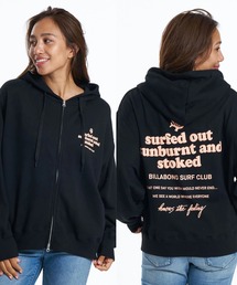 BILLABONG ウィメンズ BIG LOOSE SWEAT ZIP パーカー 【2026年春夏モデル】/ビラボンジップアップスウェットパーカー