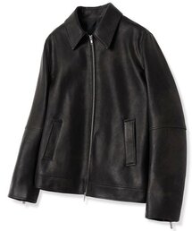 ROTEMBER（ローテンバー）の「ヴィンテージウォッシングシングルレザージャケット[ブラック]（ライダースジャケット）」