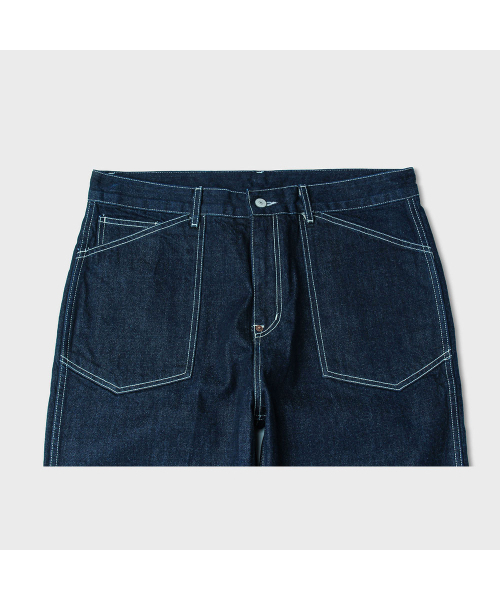 VDR（ブイディアール）の「006-124A  FATIGUES PANTS (ONE WASH)（デニムパンツ・メンズ・その他・S/M/L）」の2枚目の写真