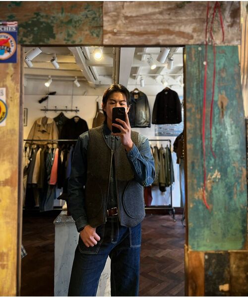 VDR（ブイディアール）の「006-124A  FATIGUES PANTS (ONE WASH)（デニムパンツ・メンズ・その他・S/M/L）」の20枚目の写真