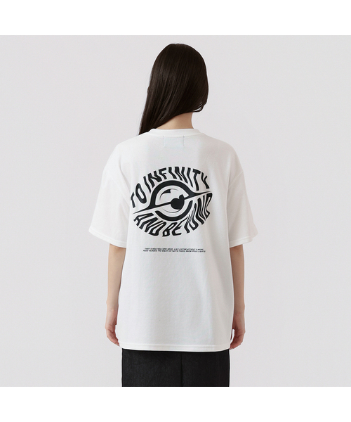 HYPERPLE(ハイパープル)の「To infinity,and beyond_TEE(Tシャツ/カットソー・メンズ・ブラック/ホワイト・M/L/XL)」の2枚目の写真