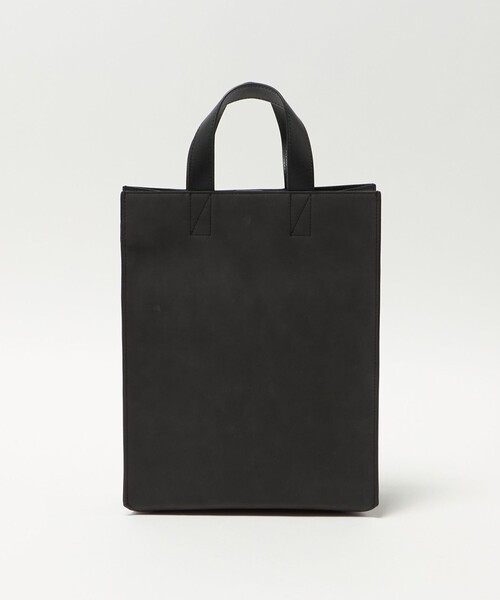 BEAUTY&YOUTH UNITED ARROWS（ビューティーアンドユースユナイテッドアローズ）の「マット ミニ トート バッグ A4（トートバッグ・メンズ・ダークグレー/ベージュ・FREE）」の8枚目の写真