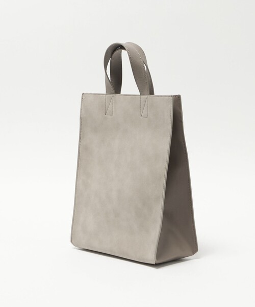 BEAUTY&YOUTH UNITED ARROWS（ビューティーアンドユースユナイテッドアローズ）の「マット ミニ トート バッグ A4（トートバッグ・メンズ・ダークグレー/ベージュ・FREE）」の16枚目の写真