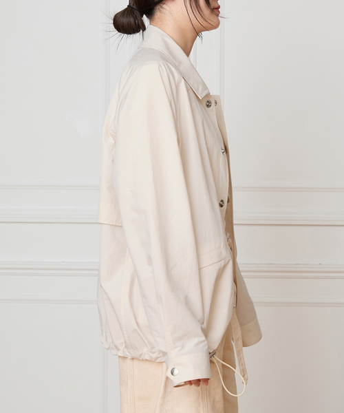 Mackintosh(マッキントッシュ)の「MACKINTOSH/マッキントッシュ CARRON G261HI1084BGALK(その他アウター・レディース・ホワイト・FREE)」の4枚目の写真