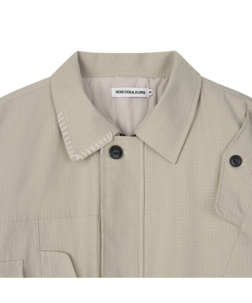 NOSCOULEURS(ノクルールズ)の「UL COTTON JACKET 03 CREAM(その他アウター・メンズ・その他・1/2)」の3枚目の写真