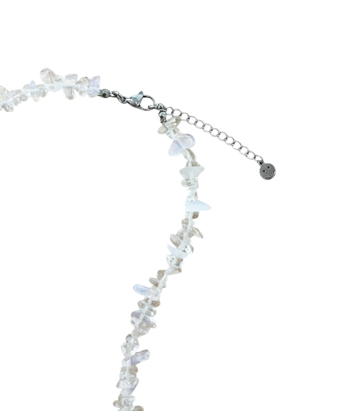 SK8ER ROCK(スケーターロック)の「Irregular Clear Stone Necklace(ネックレス・レディース・その他・FREE)」の4枚目の写真