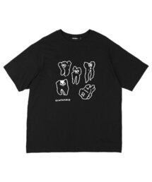 PIECEMAKER（ピースメーカー）の「[EZwithPIECE] TEETH TEE (BLACK)（Tシャツ/カットソー）」
