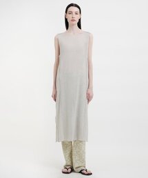 YOUTH（ユース）の「Jersey Dress - Light Grey（ワンピース）」