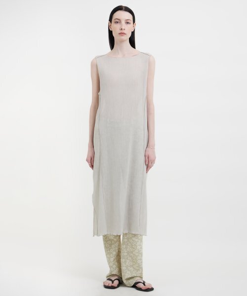 YOUTH(ユース)の「Jersey Dress - Light Grey(ワンピース・レディース・その他・S/M/L)」の1枚目の写真