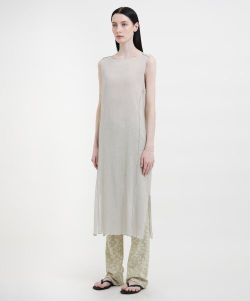YOUTH(ユース)の「Jersey Dress - Light Grey(ワンピース・レディース・その他・S/M/L)」の2枚目の写真