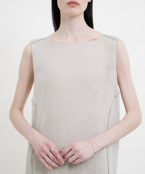 YOUTH(ユース)の「Jersey Dress - Light Grey(ワンピース・レディース・その他・S/M/L)」の4枚目の写真