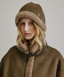 ARTID（アルティーダ）の「ムートンリバーシブルバケットハット_KHAKI（バンダナ/スカーフ）」