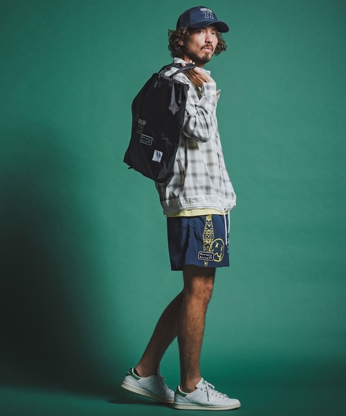 seventy seven（セブンティセブン）の「mko13353-nylon knapsack (26S) ナップサック(7726S370)（バックパック/リュック・メンズ・ネイビー/ブラック/オリーブ・FREE）」の8枚目の写真