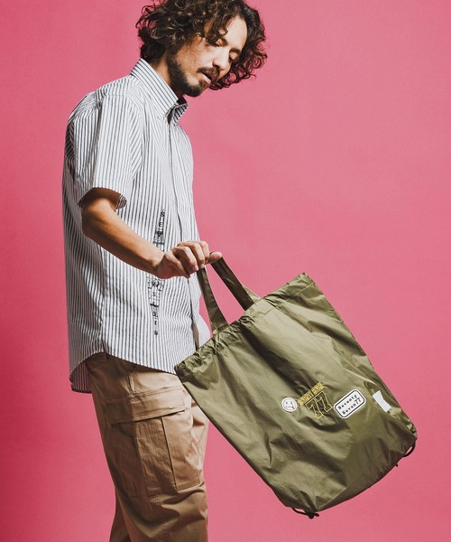 seventy seven（セブンティセブン）の「mko13353-nylon knapsack (26S) ナップサック(7726S370)（バックパック/リュック・メンズ・ネイビー/ブラック/オリーブ・FREE）」の12枚目の写真