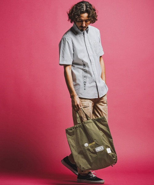 seventy seven（セブンティセブン）の「mko13353-nylon knapsack (26S) ナップサック(7726S370)（バックパック/リュック・メンズ・ネイビー/ブラック/オリーブ・FREE）」の14枚目の写真