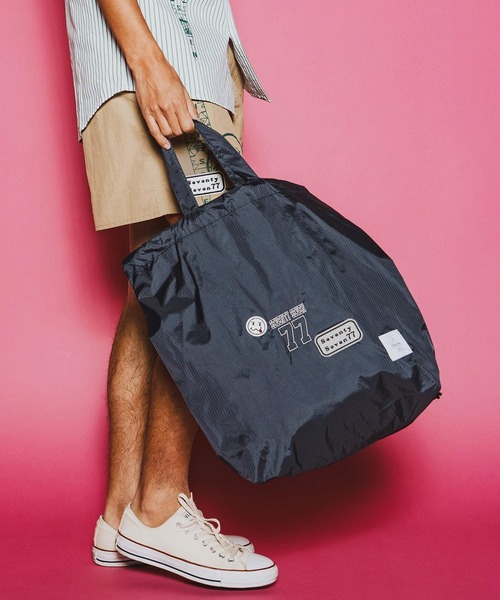 seventy seven（セブンティセブン）の「mko13353-nylon knapsack (26S) ナップサック(7726S370)（バックパック/リュック・メンズ・ネイビー/ブラック/オリーブ・FREE）」の16枚目の写真