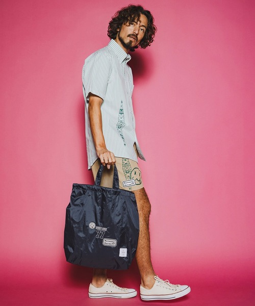 seventy seven（セブンティセブン）の「mko13353-nylon knapsack (26S) ナップサック(7726S370)（バックパック/リュック・メンズ・ネイビー/ブラック/オリーブ・FREE）」の17枚目の写真