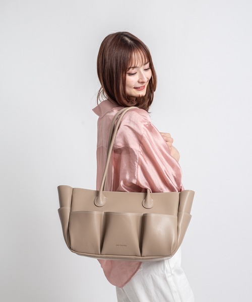 ADD CULUMN(アドカラム)の「【ADD CULUMN/アドカラム】横長トートバッグ PORTION M(トートバッグ・レディース・ブラック/ベージュ・FREE)」の22枚目の写真