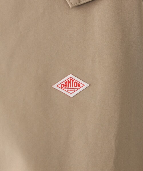 DANTON（ダントン）の「DANTON / ショート バルマカーン コート（ステンカラーコート・レディース・ネイビー/ベージュ・SMALL）」の16枚目の写真