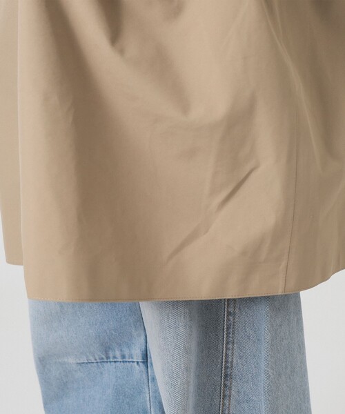 DANTON（ダントン）の「DANTON / ショート バルマカーン コート（ステンカラーコート・レディース・ネイビー/ベージュ・SMALL）」の18枚目の写真