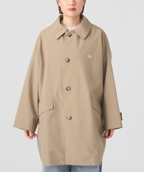 DANTON（ダントン）の「DANTON / ショート バルマカーン コート（ステンカラーコート・レディース・ネイビー/ベージュ・SMALL）」の22枚目の写真