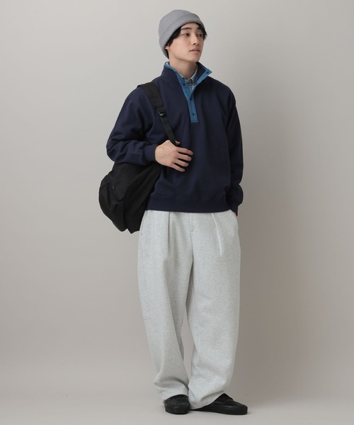 RAGEBLUE（レイジブルー）の「Retro Half Snap Pullover/レトロハーフスナッププルオーバー（スウェット・メンズ・ネイビー/ブルー/グレー系その他・MEDIUM/LARGE）」の17枚目の写真