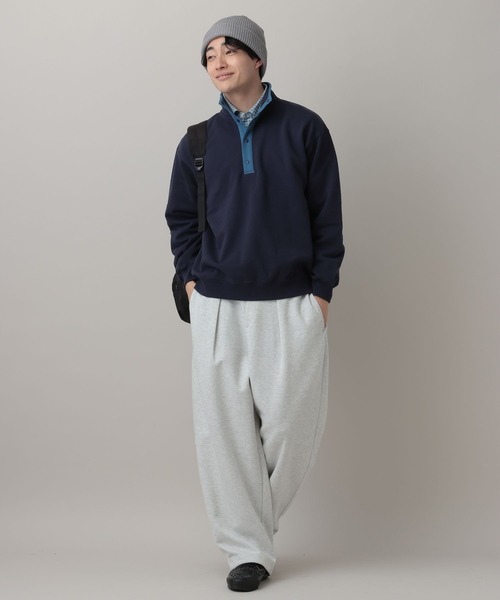 RAGEBLUE（レイジブルー）の「Retro Half Snap Pullover/レトロハーフスナッププルオーバー（スウェット・メンズ・ネイビー/ブルー/グレー系その他・MEDIUM/LARGE）」の18枚目の写真