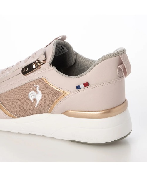 le coq sportif(ルコックスポルティフ)の「リフトアップスニーカー(LCS シャルテ リフト SI)(スニーカー・レディース・サーモンピンク/ホワイトゴールド・22.5cm/23cm/23.5cm/24cm/24.5cm)」の7枚目の写真