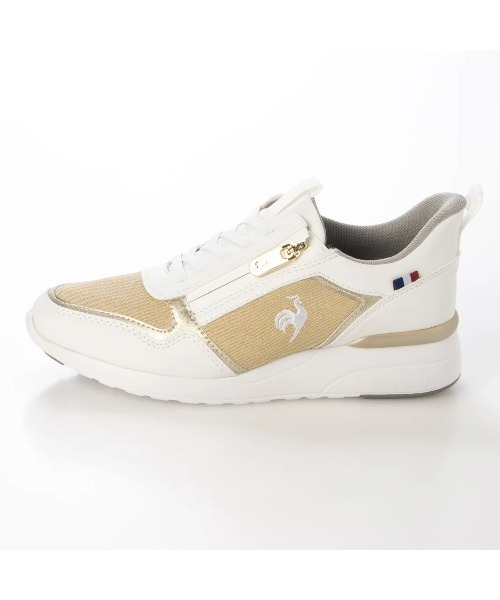 le coq sportif(ルコックスポルティフ)の「リフトアップスニーカー(LCS シャルテ リフト SI)(スニーカー・レディース・サーモンピンク/ホワイトゴールド・22.5cm/23cm/23.5cm/24cm/24.5cm)」の8枚目の写真