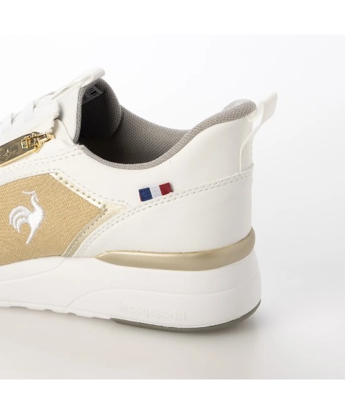 le coq sportif(ルコックスポルティフ)の「リフトアップスニーカー(LCS シャルテ リフト SI)(スニーカー・レディース・サーモンピンク/ホワイトゴールド・22.5cm/23cm/23.5cm/24cm/24.5cm)」の12枚目の写真